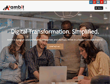 Tablet Screenshot of ambitsoftware.com